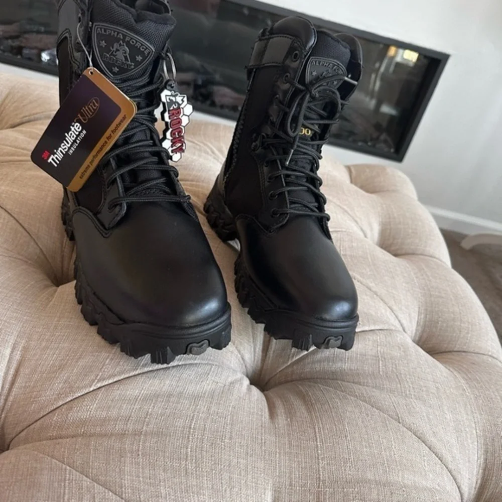 Rocky Black Tactical Boots